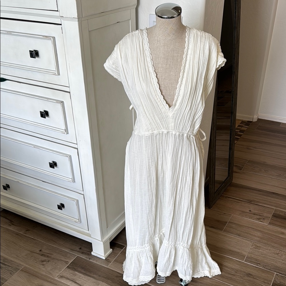 NWT Anthropologie 2X The Silvana High Low Dress - Picture 4 of 10